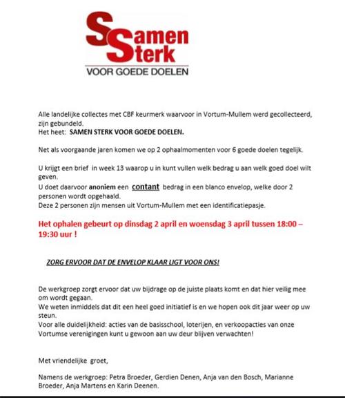 Goede doelen week 2019