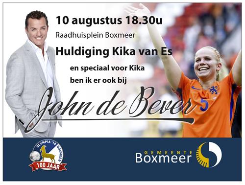 Huldiging Kika van Es