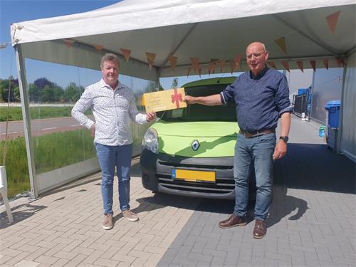 Opbrengst clubkasactie LVC Net