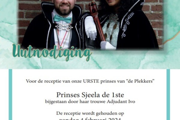 Prinses receptie